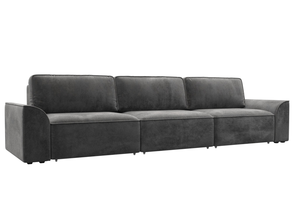 Диваны еврокнижки, Диван прямой Лига-048 НПБ Лонг, велюр TOWER