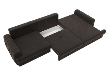 Диван прямой Лига-057 НПБ Лонг, велюр SEVEN