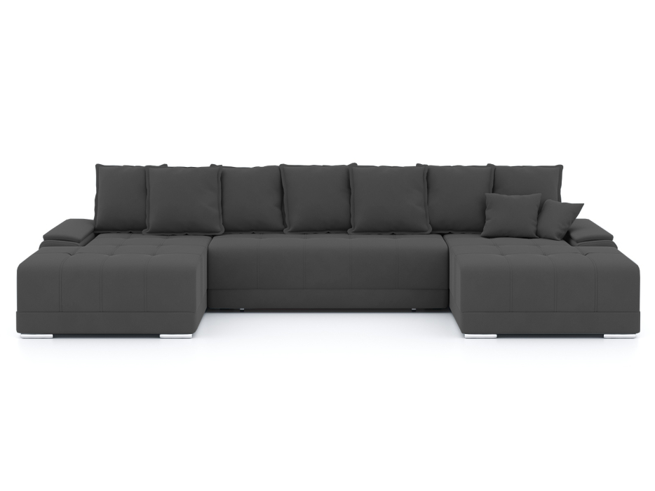 Диваны еврокнижки, Диван-кровать П-образный Нордвикс, велюр