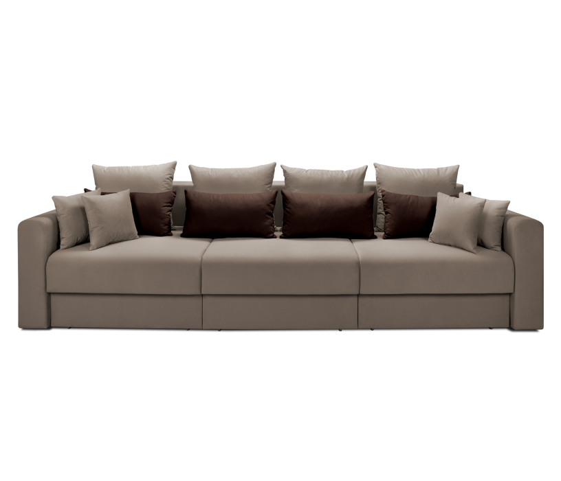 Диваны еврокнижки, Диван кровать прямой модульный Мэдисон, велюр