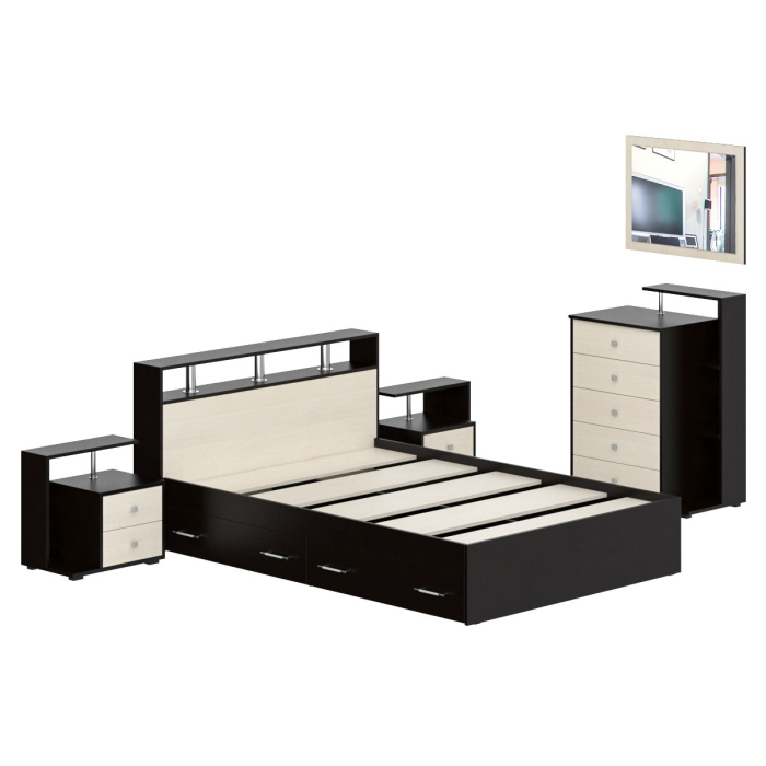 Спальные гарнитуры, Спальный гарнитур Камелия №12