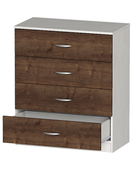 Комоды, Комод Лайф с ящиками 80*40*90 Северное дерево