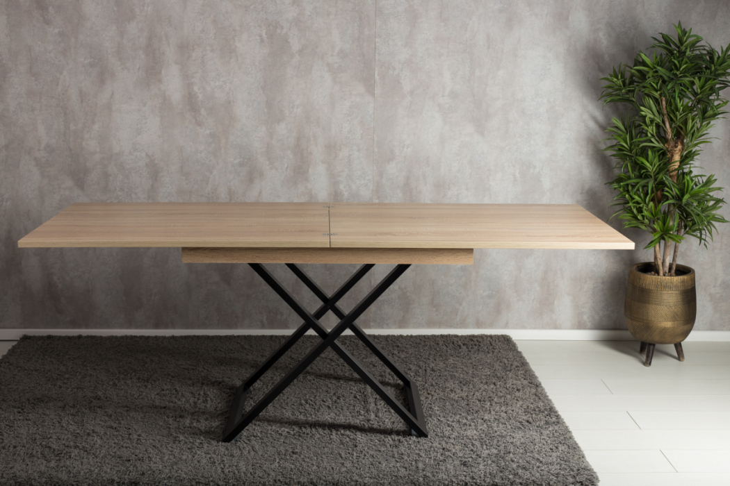 Столы-трансформеры, Стол трансформер Cross (черный)