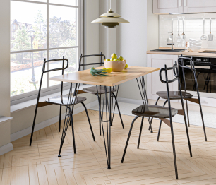 Стол Лофт СБ-3244 Дуб дикий натуральный