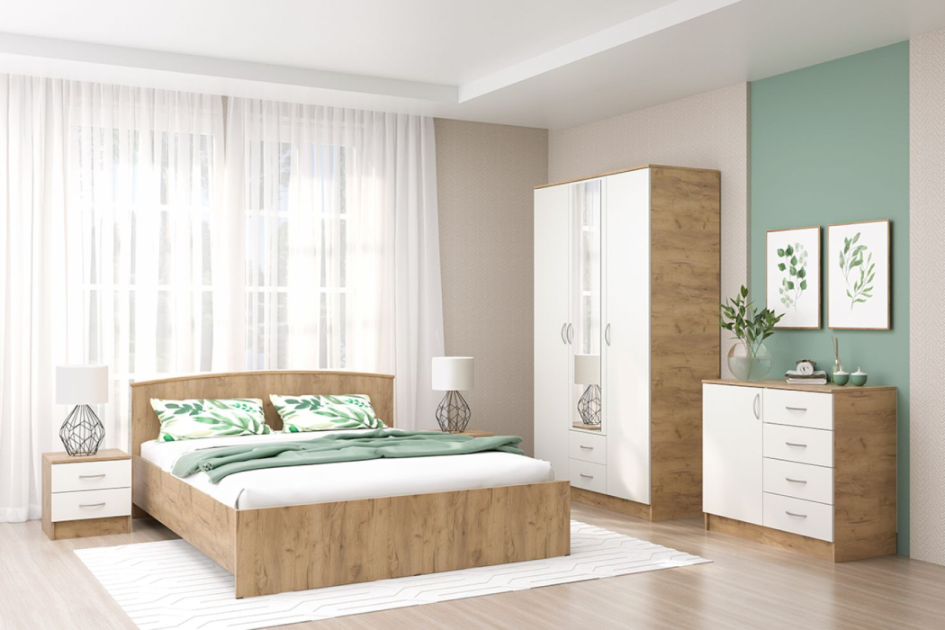 Комоды, Комод створка/4 ящика КЭТ-7