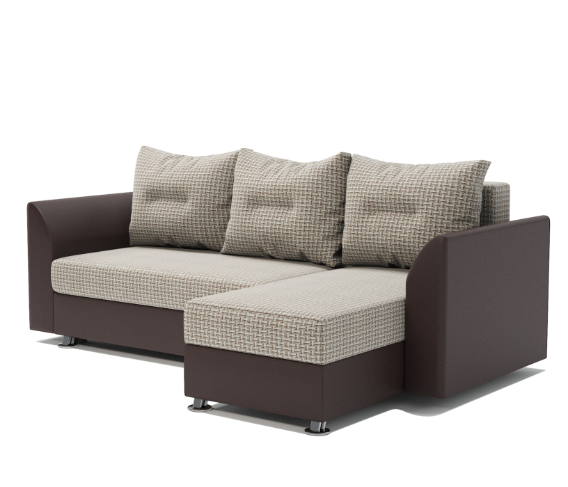 Диваны угловые в гостиную, Угловой диван Ария Скала правый, Корфу