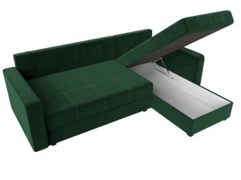 Угловой диван Ливерпуль Лайт правый угол, велюр