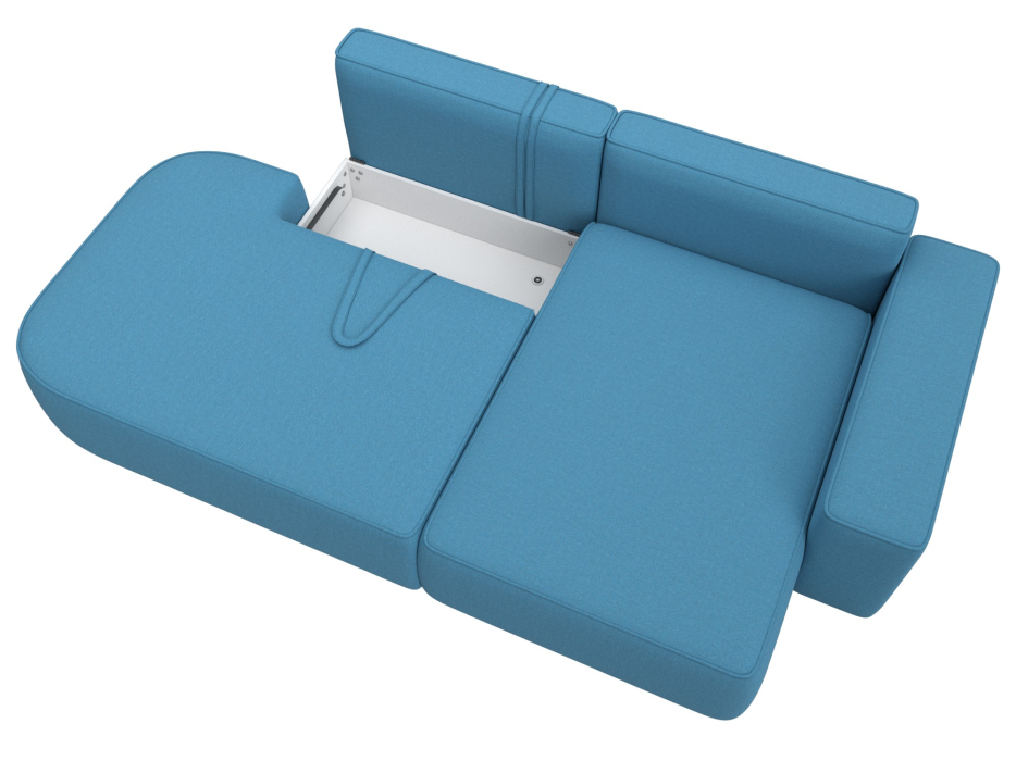 Диваны угловые в гостиную, Диван угловой Лига-065 угол правый, рогожка Амур