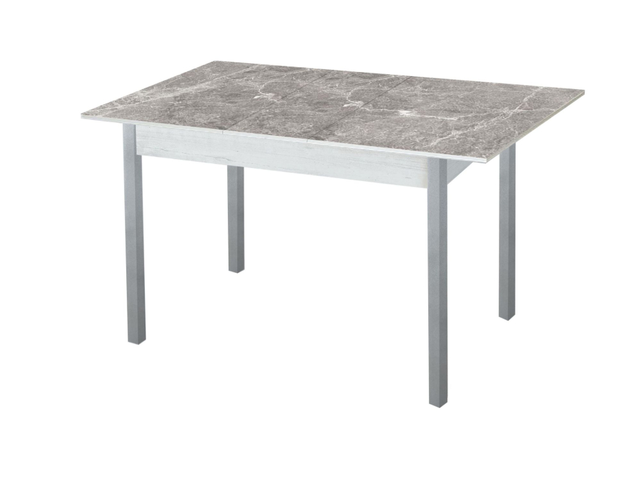 Обеденные столы, Альфа стол обеденный фотопечать опора квадро серебристый металлик