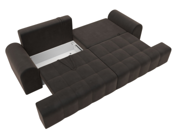 Диван прямой Лига-080, велюр SEVEN