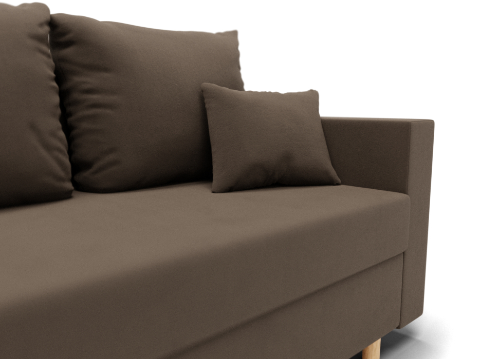 Диваны еврокнижки, Прямой диван Адам, НПБ,еврокнижка,велюр