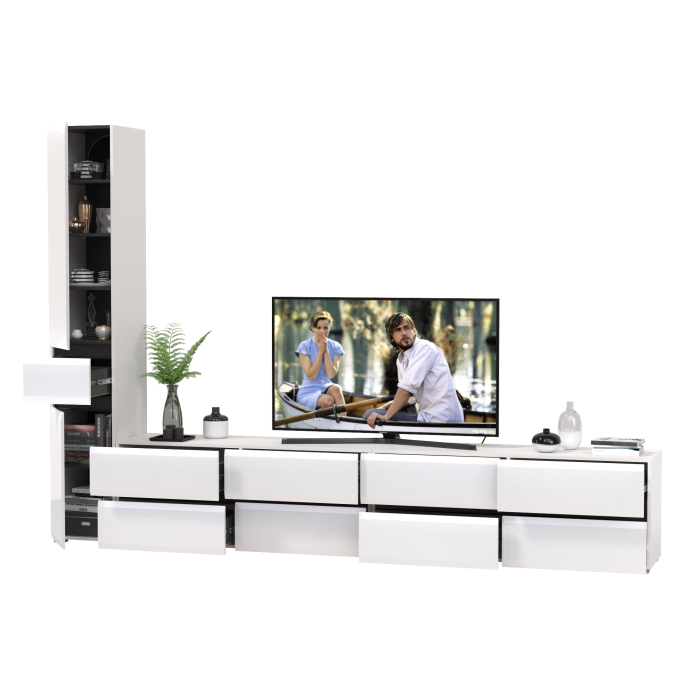 Стенки для гостиной, Стенка модульная Сидней № 132