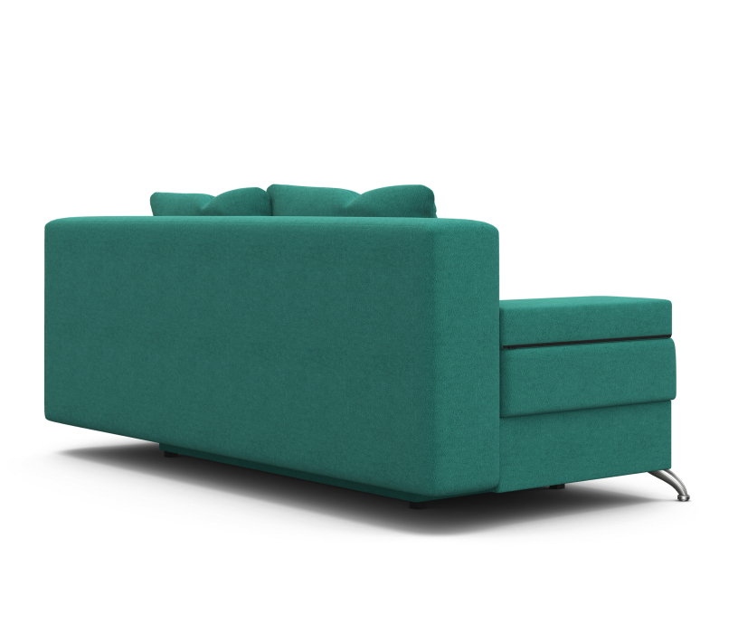 Диваны с ящиком для белья, Диван-кровать Лайт, велюр