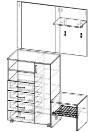 Прихожая РЕСПЕКТ-1 