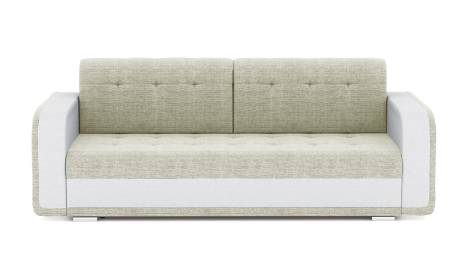 Диван-кровать Генри еврокнижка, рогожка+кож.зам