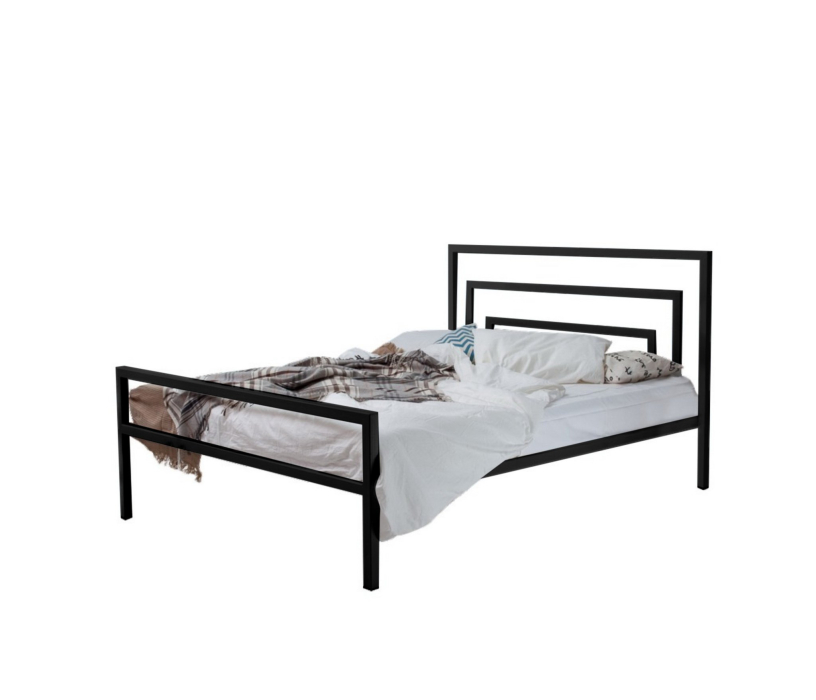 Кровати 160 см, Металлическая кровать Атланта 1.6