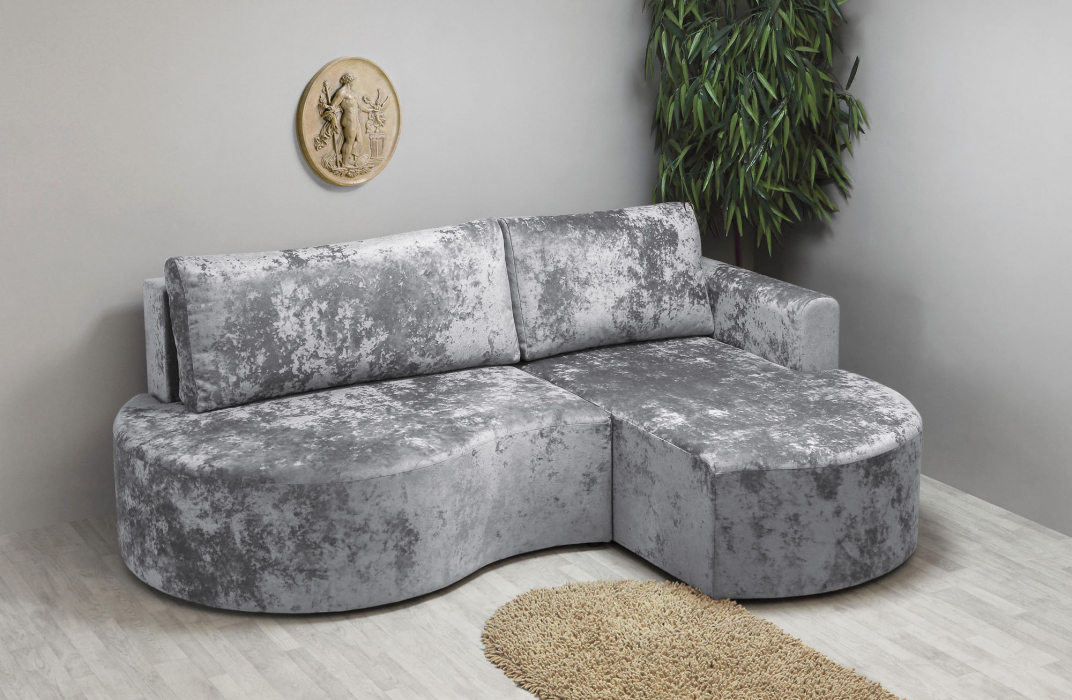 Диваны угловые в гостиную, Мягкий угол "Каир" (Левый)