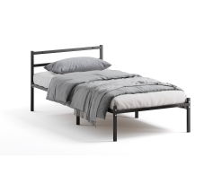 Кровати 90 см, Кровать металлическая Лофт Компакт 900*2000