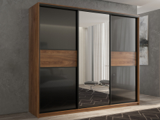 Шкафы-купе 3-х дверные, Шкаф-купе 3х дверный Кааппи 9 240х45