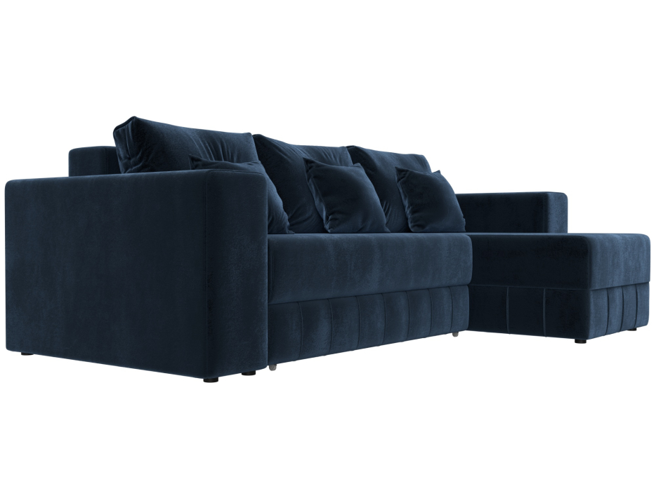 Диваны угловые в гостиную, Диван угловой Лига-076 угол универсальный, велюр TOWER