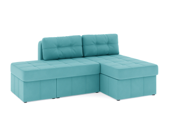 Диван-кровать угловой Оливер Люкс еврокнижка-трансформер, велюр