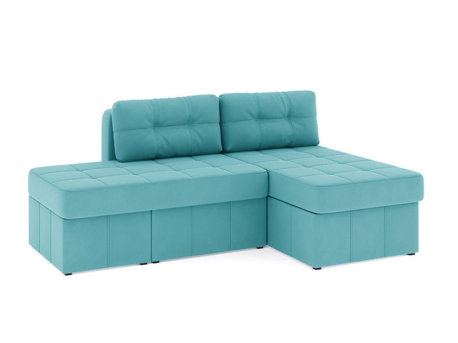 Диваны угловые в гостиную, Диван-кровать угловой Оливер Люкс еврокнижка-трансформер, велюр