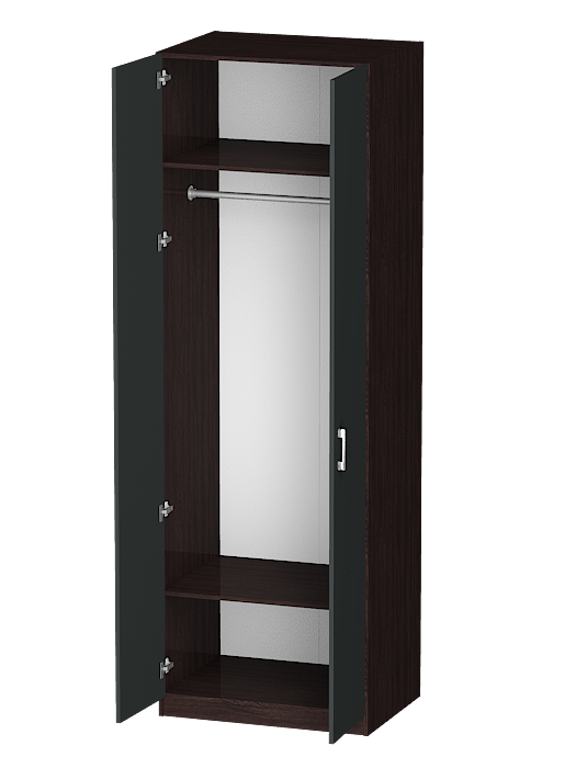 Для одежды, Распашной шкаф Лайф для одежды 80*60*240 Венге