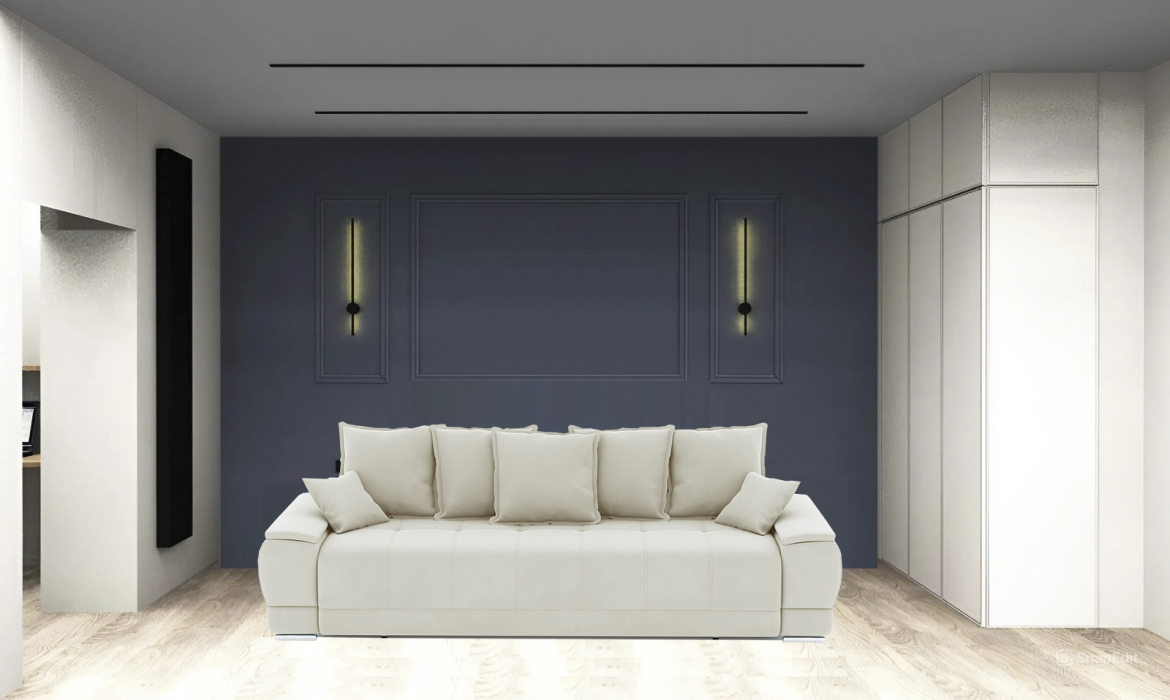 Диваны еврокнижки, Диван-кровать еврокнижка, Нордвикс, велюр