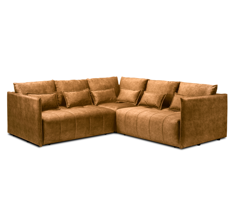 Диваны угловые в гостиную, Диван еврокнижка угловой Чилетти Лонг