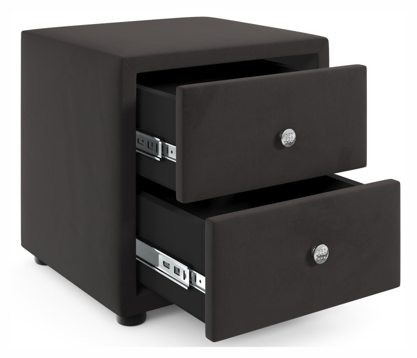 Мягкая кровать, Мягкая кровать с тумбами Verona 1600 подъемная