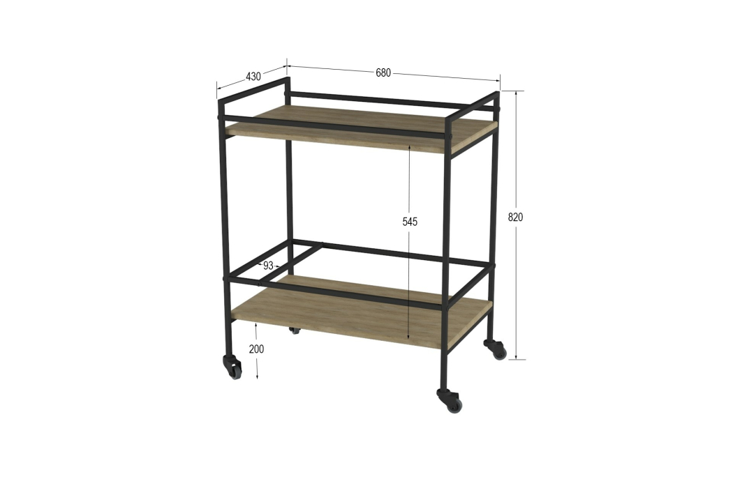 Журнальные столики на колесах, Стол сервировочный Спич