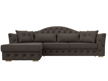 Диван угловой Артис левый угол, рогожка Амур