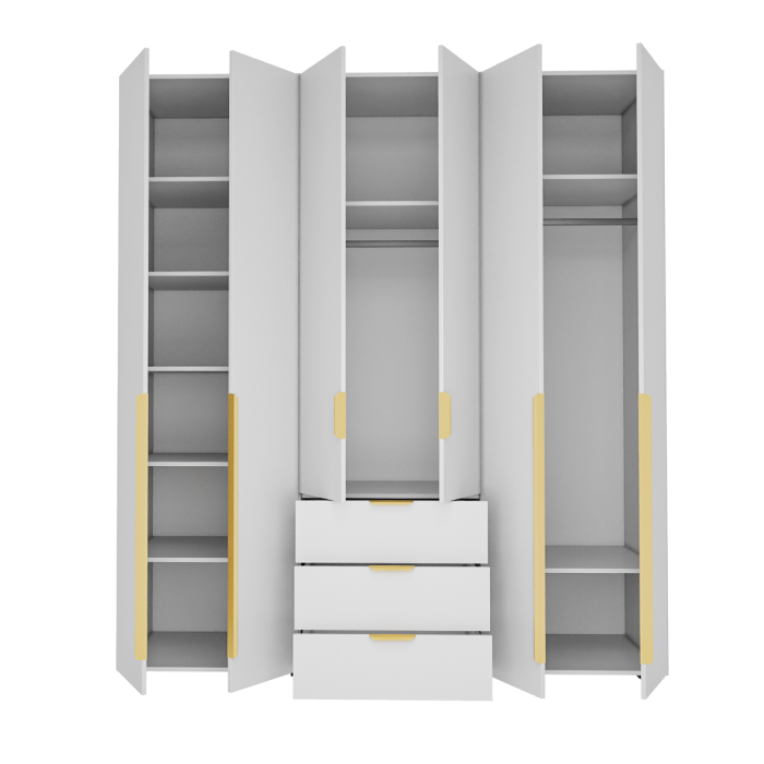 Шкафы распашные, Шкаф распашной Фиеста Л 2000