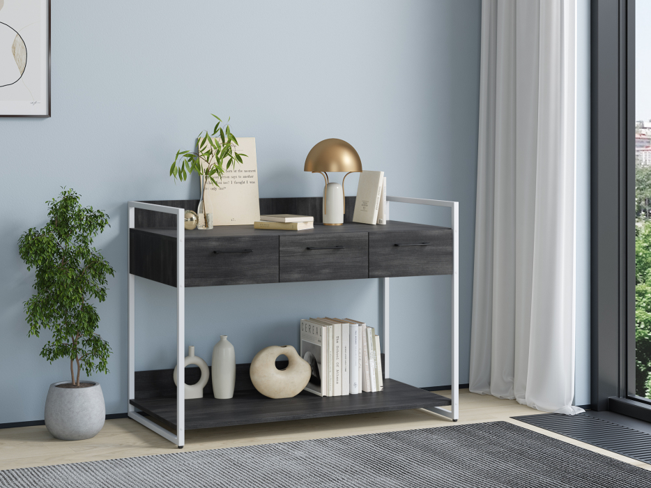 Журнальные столики, Консоль Urban Лофт 02 Белый