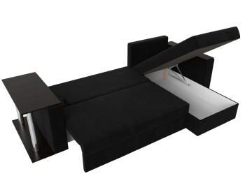 Угловой диван Атланта правый угол, микровельвет