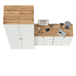 Шкаф для прихожей и большой комод Остин