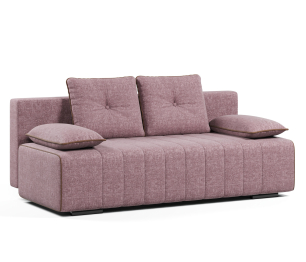 Диван-кровать прямой Лестер аккордеон-евро, рогожка