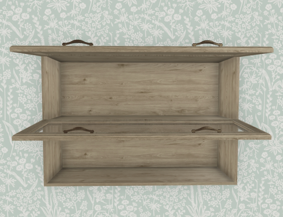 Настенные полки, Модульная система Карина Антресоль АН-1034