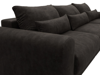 Диван прямой Лига-056 НПБ Лонг, велюр BRUT