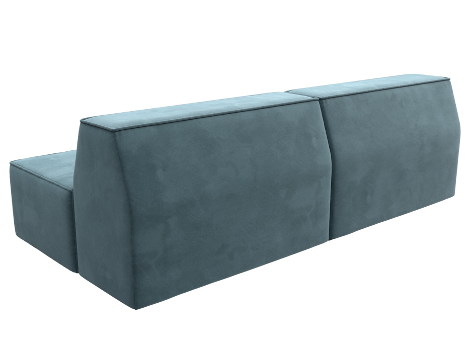 Диваны кровати со спальным местом, Прямой модульный диван Монс, Велюр