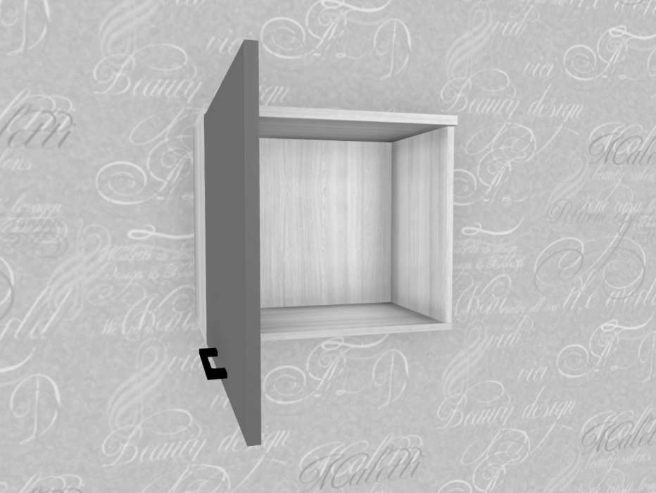 Настенные полки, Модульная система Грейс Антресоль АН-5040  Серый Кашемир