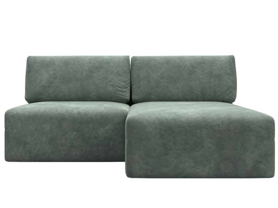 Диваны угловые в гостиную, Диван угловой модульный Лига-060 НПБ угол универсальный, велюр BRUT