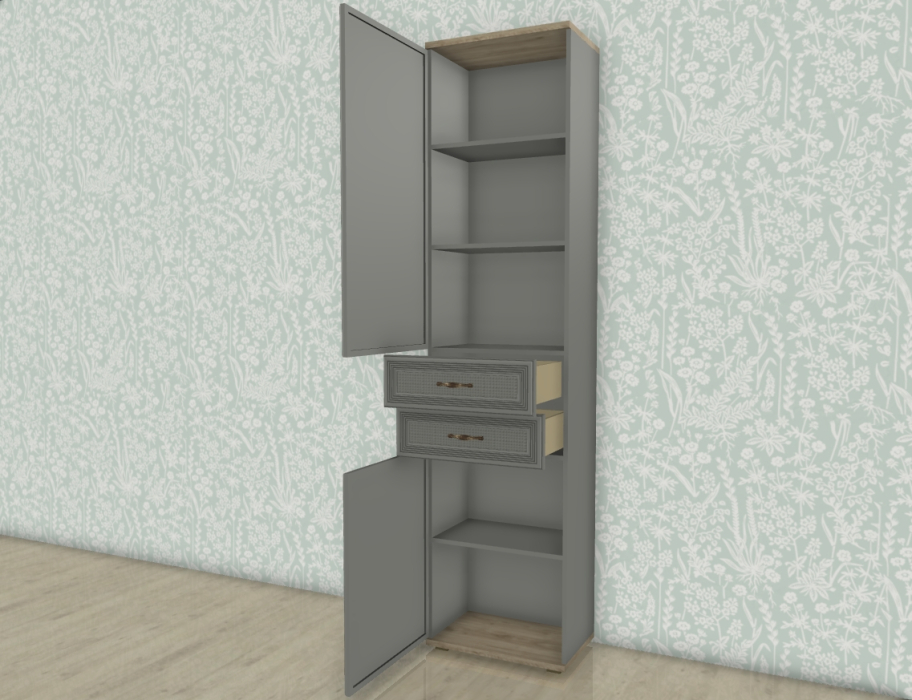 Шкафы одностворчатые, Модульная система Карина Шкаф ШК-1045