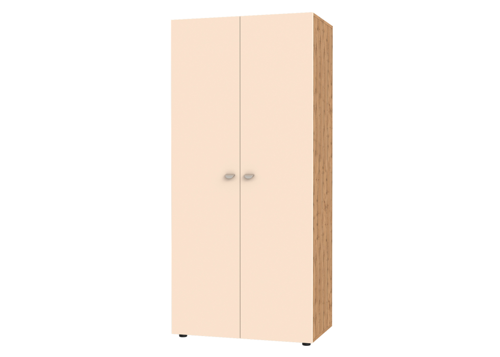 Для одежды, ШКАФ ДВУХСТВОРЧАТЫЙ GК 900 Дуб Вотан