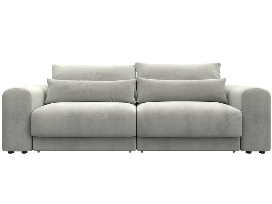 Диваны еврокнижки, Диван прямой Лига-056 НПБ, велюр TOWER