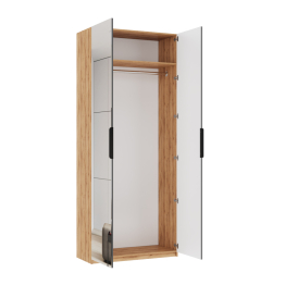 Шкаф распашной Астрис - 2 с зеркалом