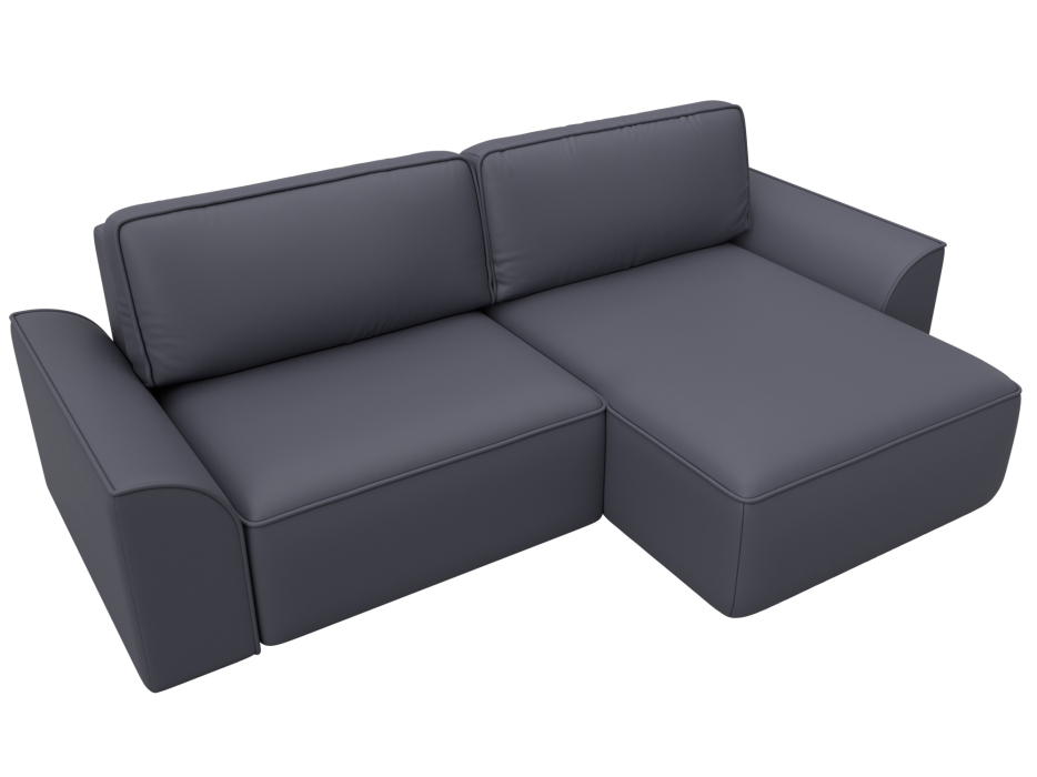 Диваны угловые в гостиную, Диван угловой Лига-048 НПБ, экокожа GRIFON