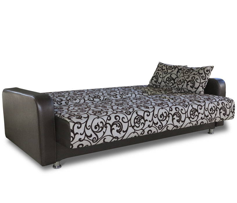 Диваны книжки, Диван-кровать Мелодия 140, шенилл+иск.кожа