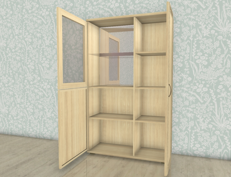 Шкафы двухстворчатые, Модульная система Карина Шкаф ШК-1084