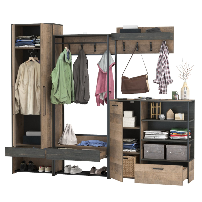 Прихожие, Мебель в прихожую лофт Трувор № 233